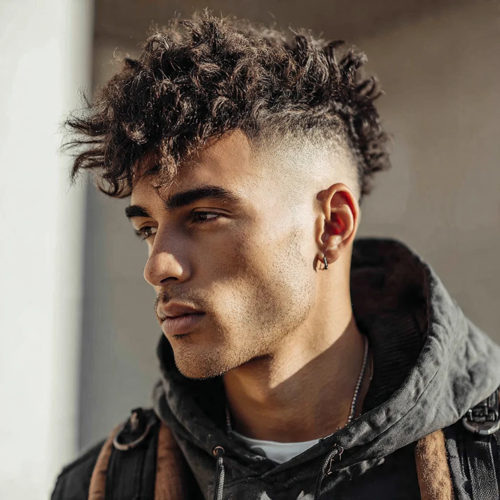 22 Best Faded Mullet Hairstyles for Men – Modern Cuts That Turn Heads 2 Mid Fade Mullet