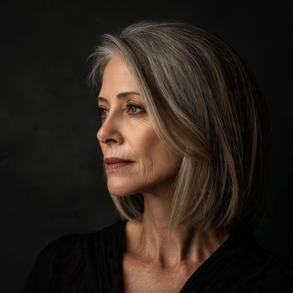 Mid-Length Straight Cut