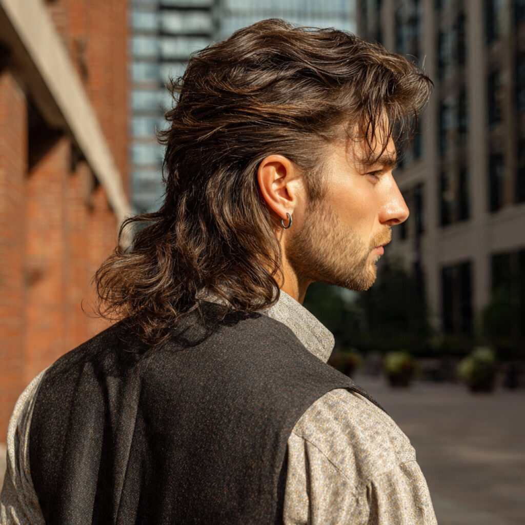 Modern Retro Subtle Mullet
