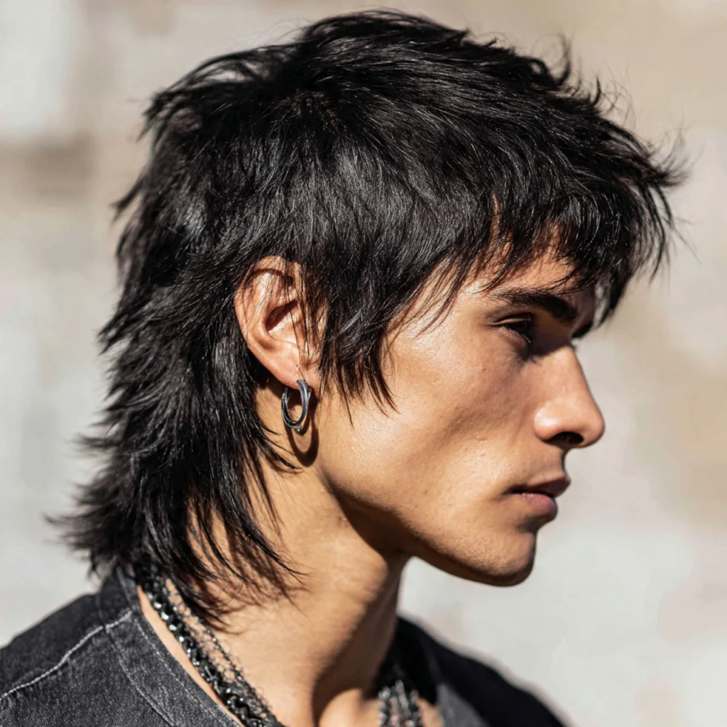 22 Best Faded Mullet Hairstyles for Men – Modern Cuts That Turn Heads 9 Modern Shag Mullet