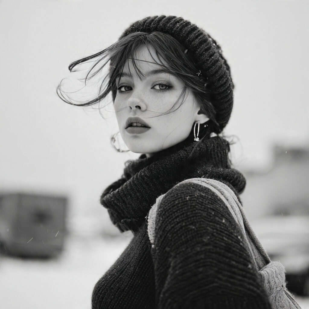 18 Best Winter Fashion Outfits to Stay Warm, Chic & Effortlessly Stylish 11 Monochrome Winter Look