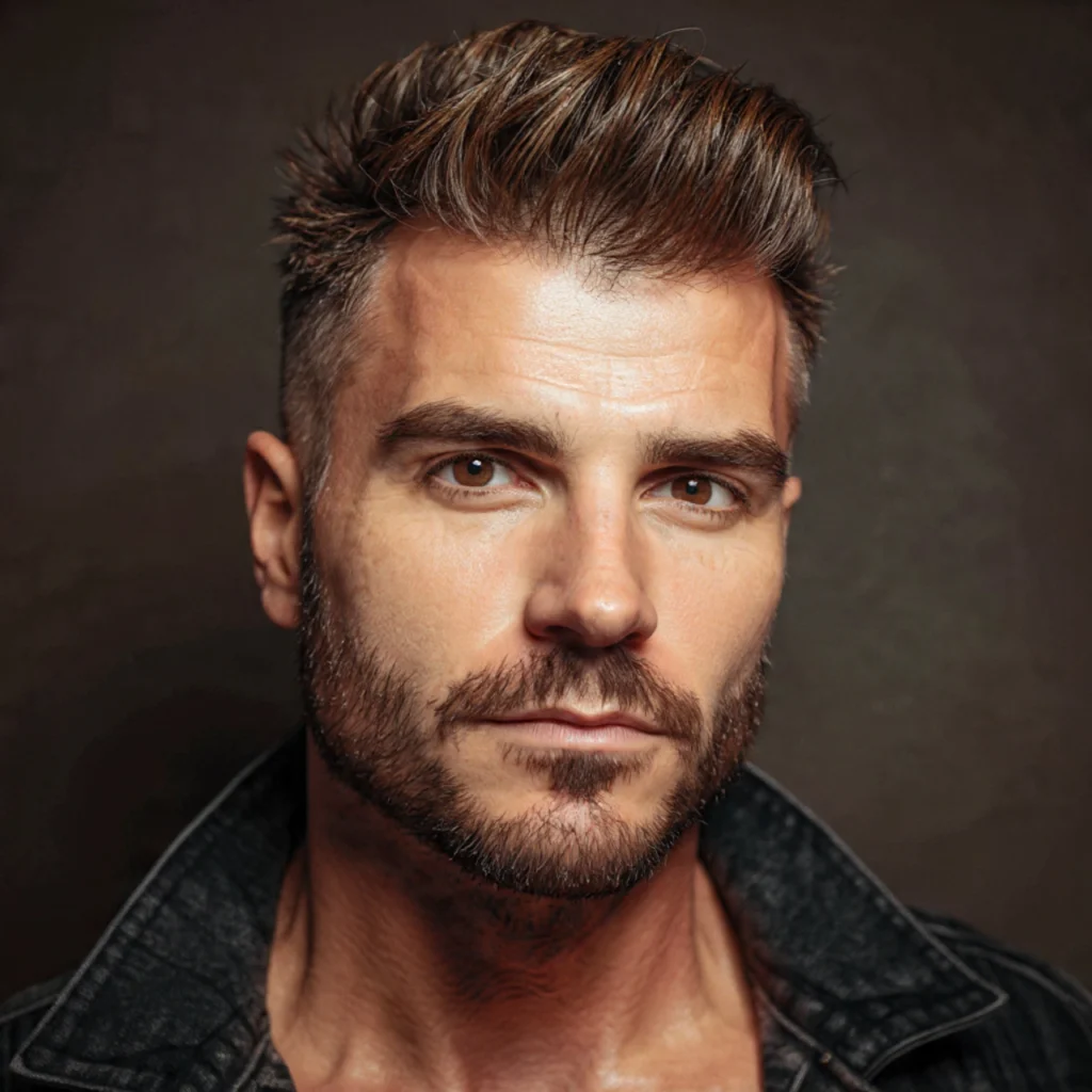 22 Best Faded Mullet Hairstyles for Men – Modern Cuts That Turn Heads 12 Mullet with Beard Fade