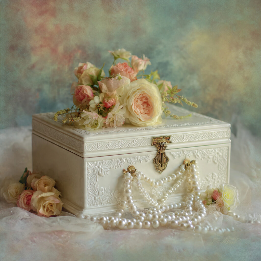 Pearl-Handled Keepsake Box