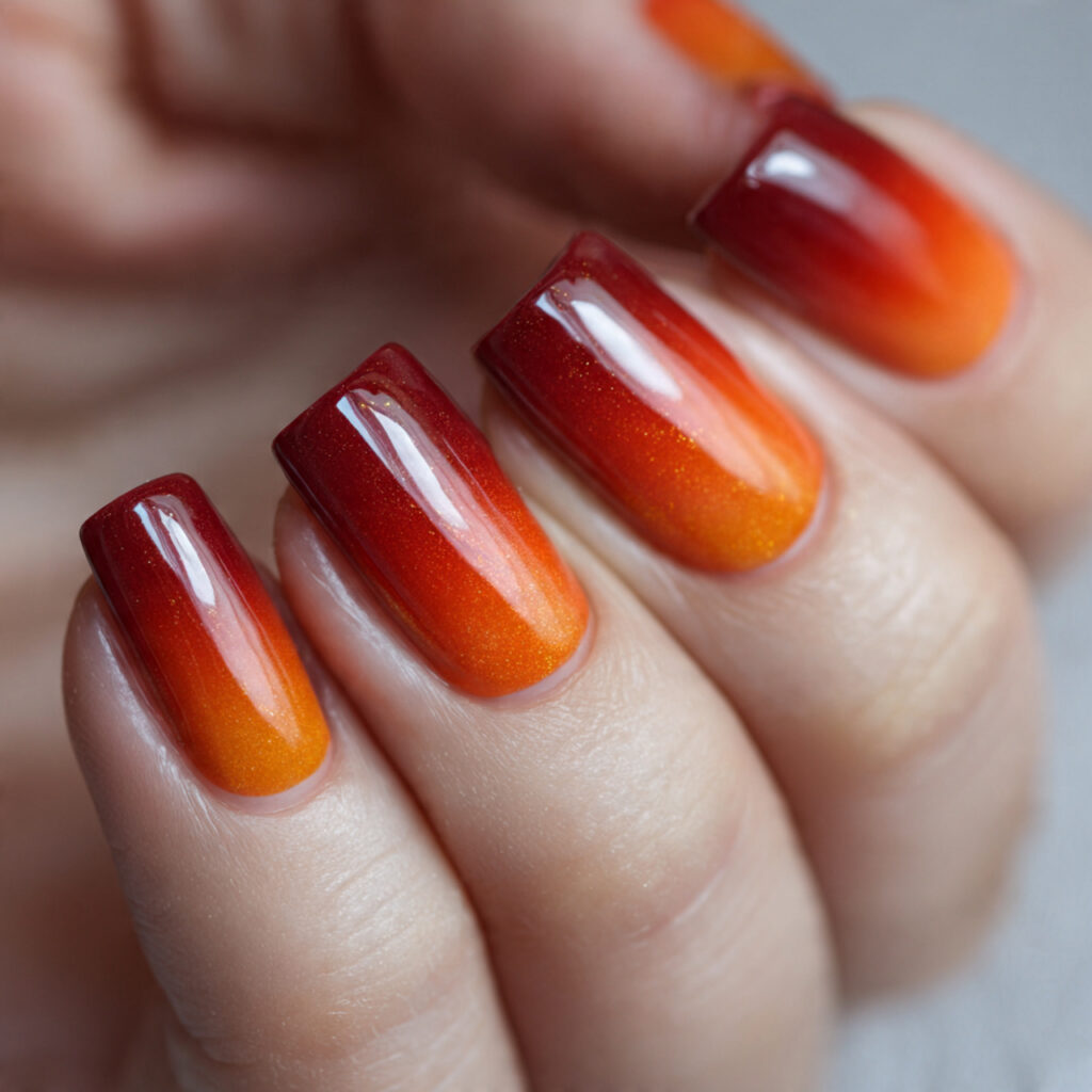 Pumpkin Spice Ombre