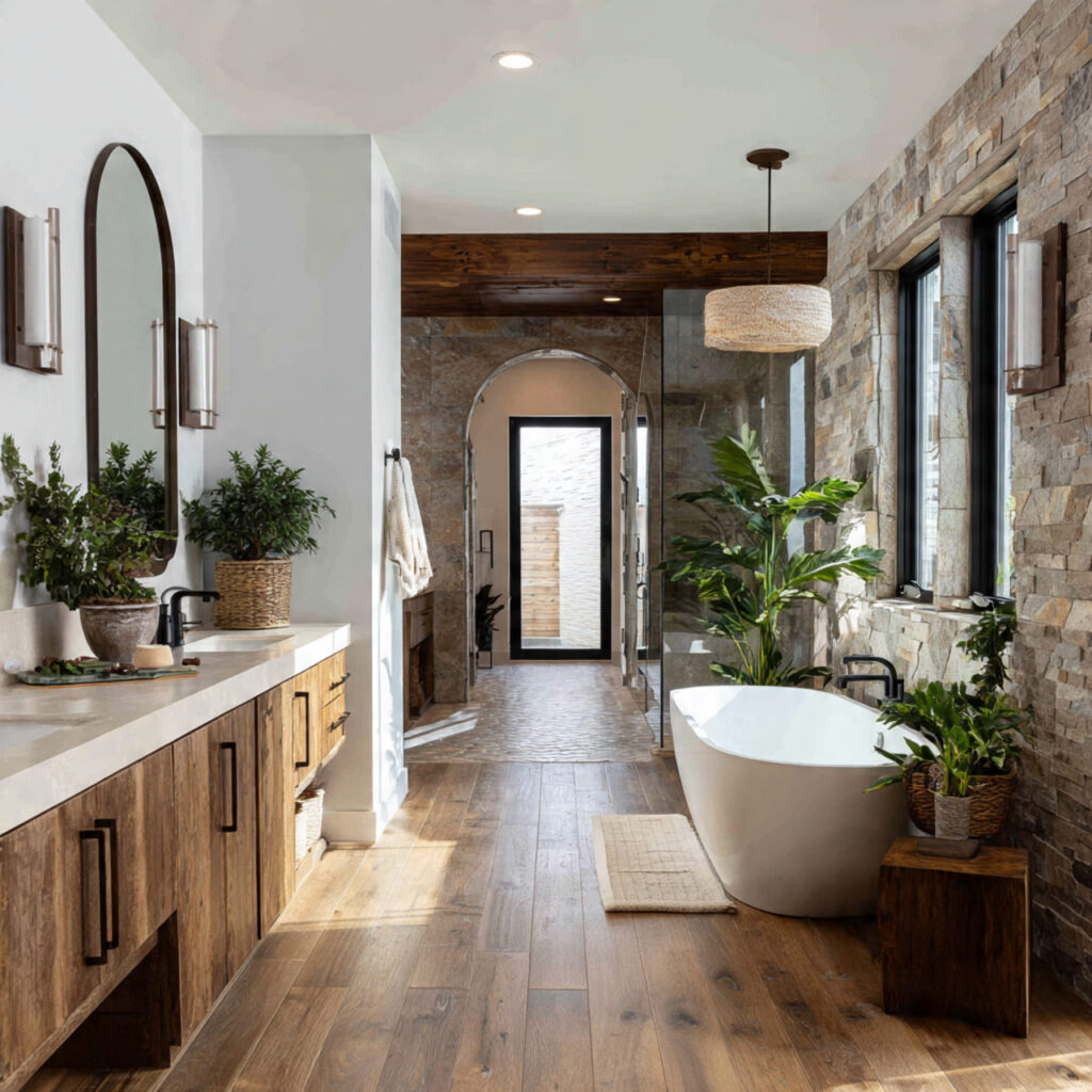 22 Stunning Bathroom Makeover Ideas 15 Refresh with New Flooring