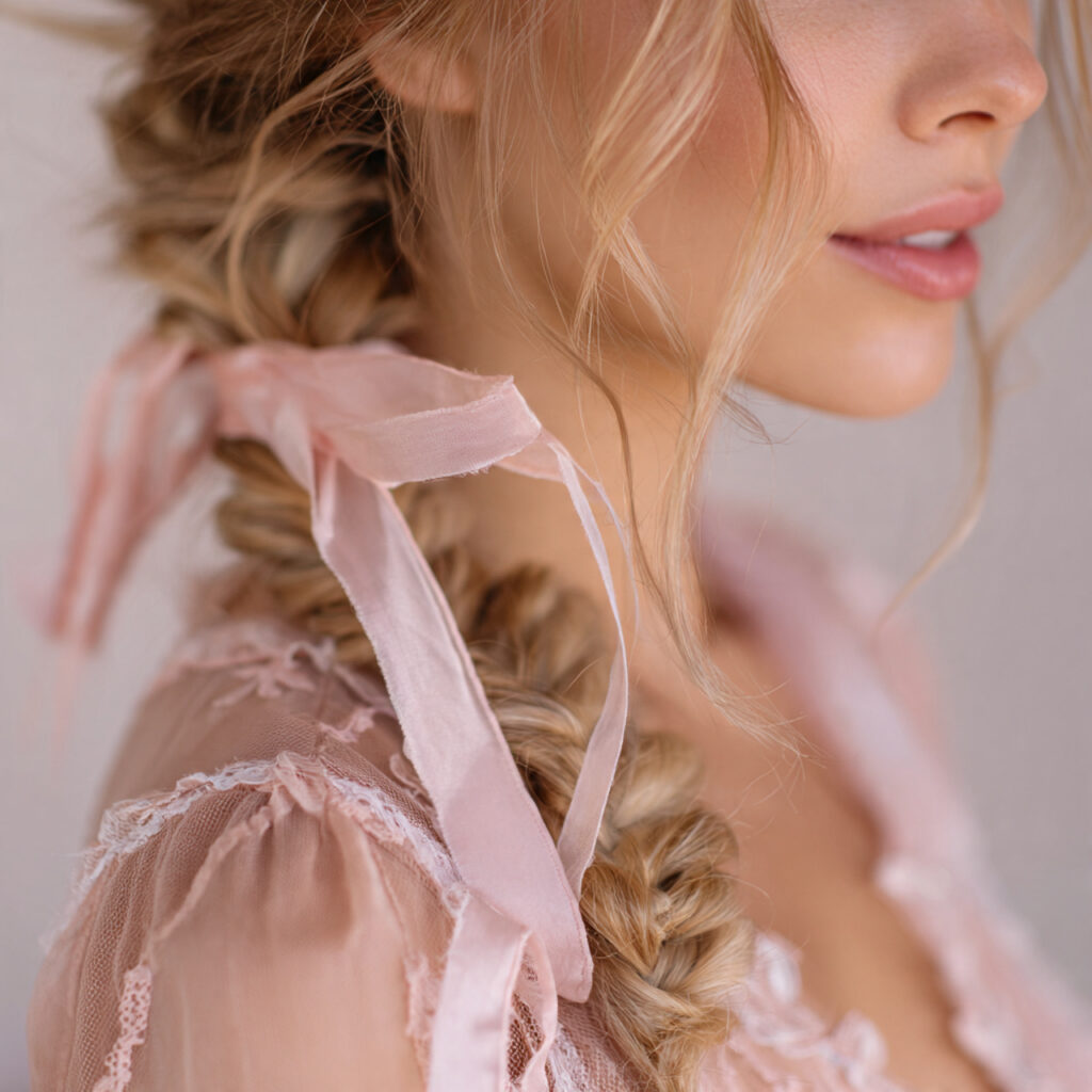 Ribbon-Wrapped Braid