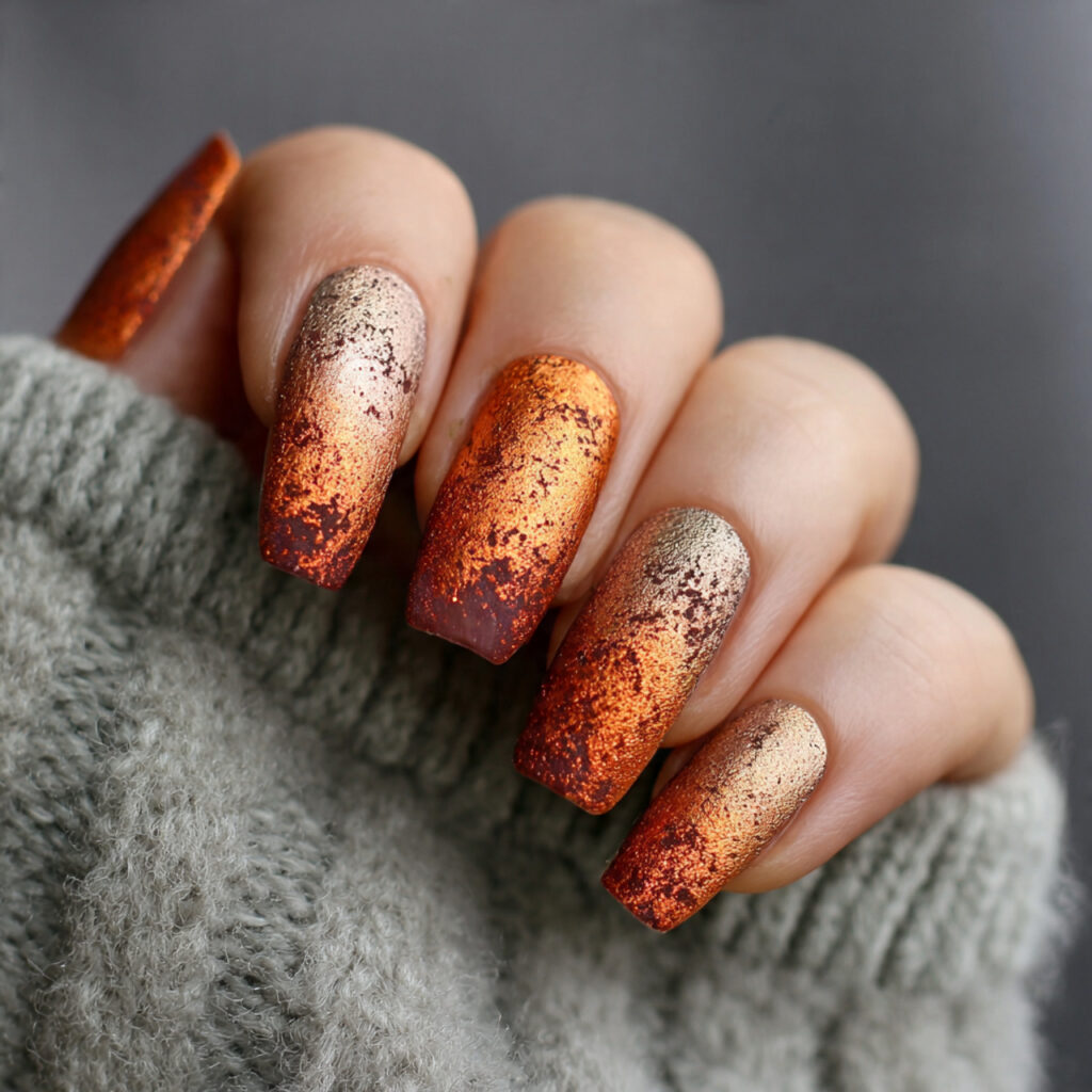 Rustic Copper Ombre