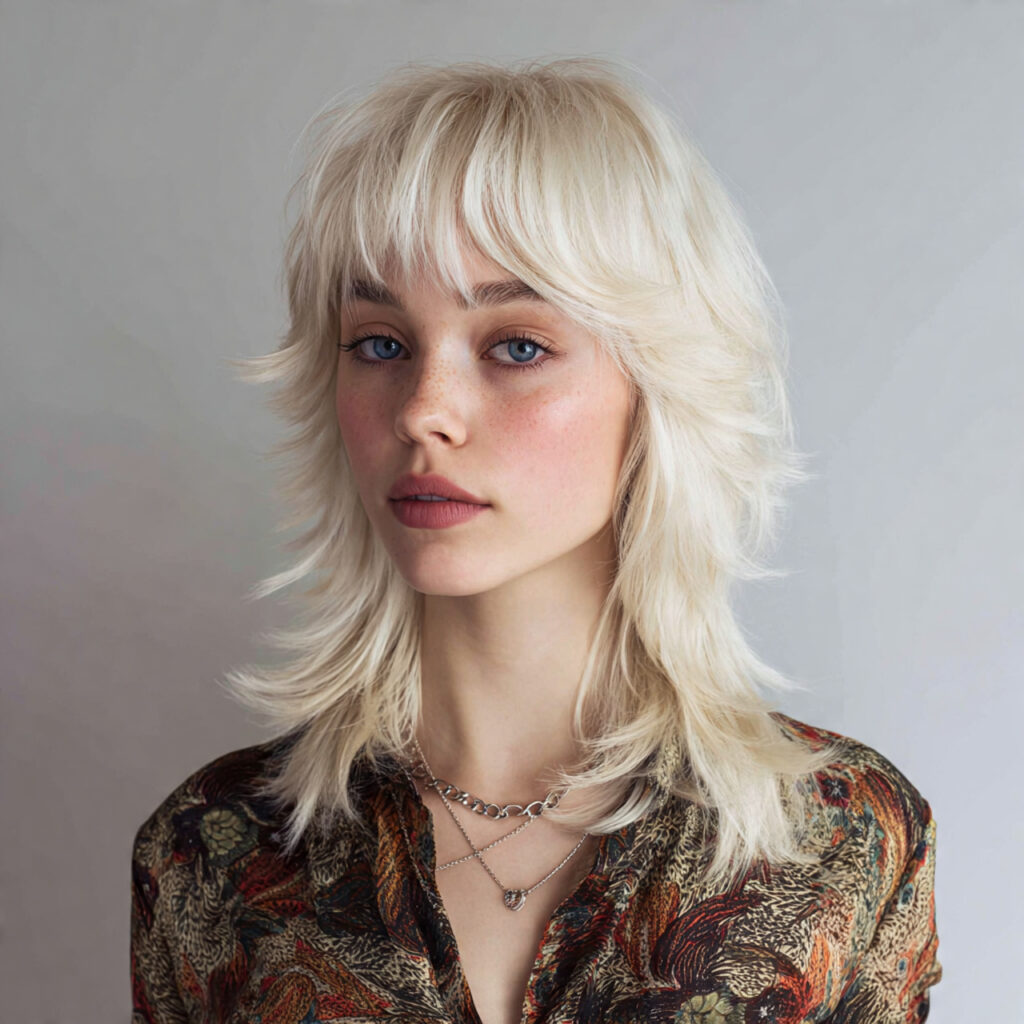 Shag with Feathered Ends