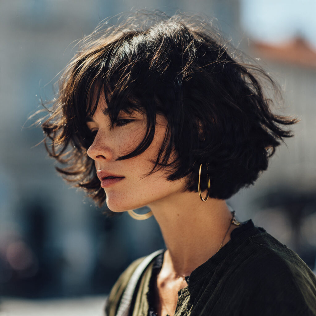 Shaggy Bob for Soft Yet Defined Shape