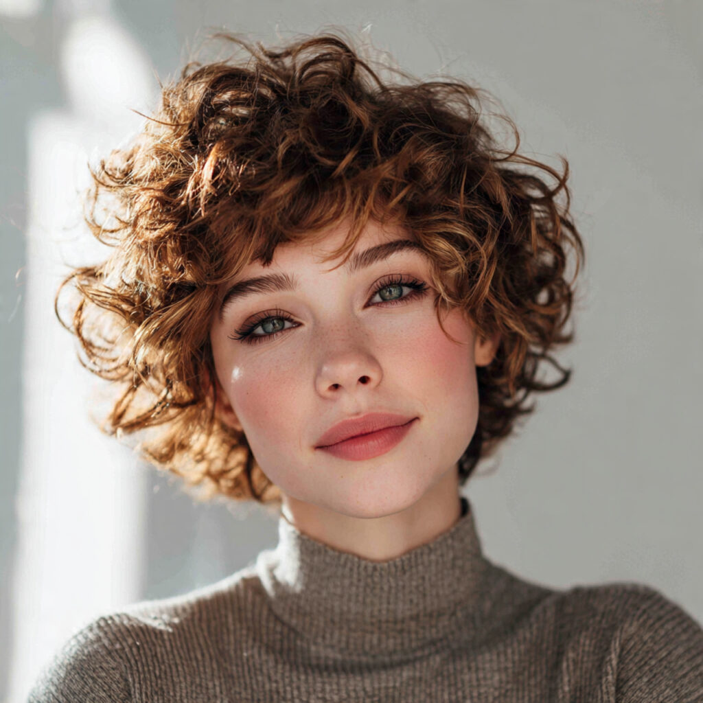 Short Curly Kitty Layers