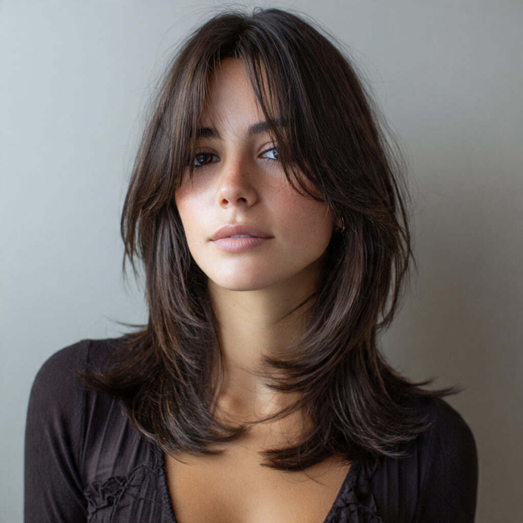 Shoulder-Length Shag