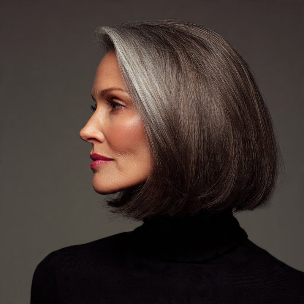 Shoulder-Length Sleek Cut