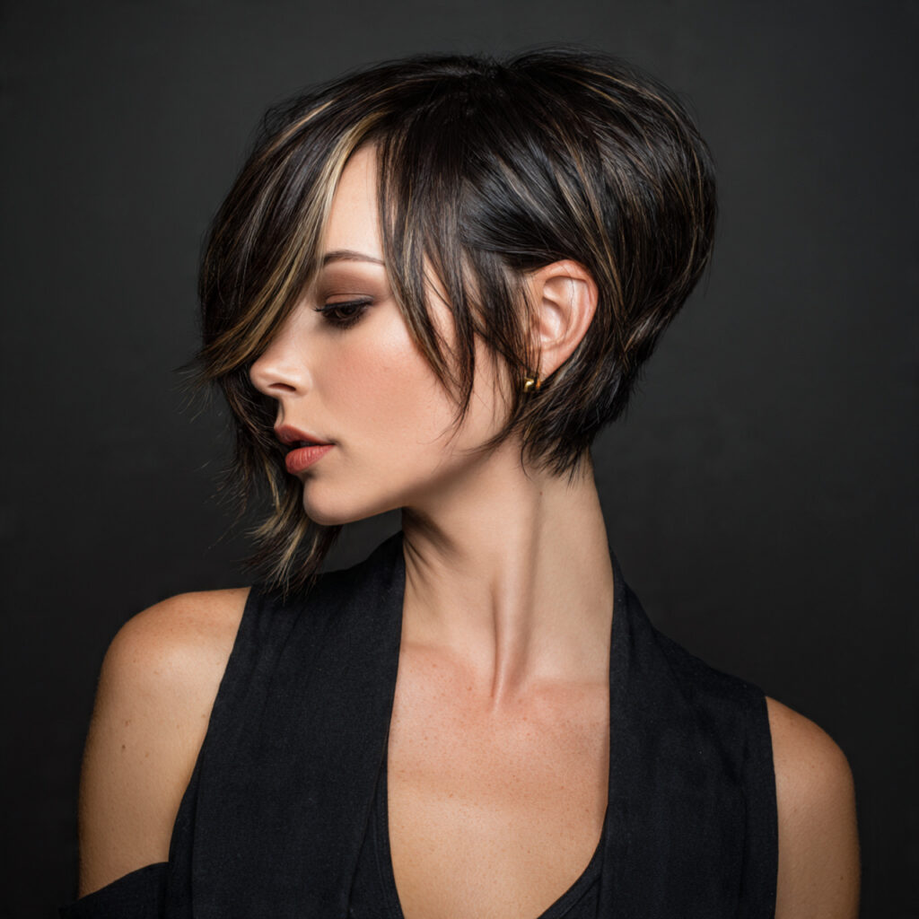 Side-Swept Kitty Trim