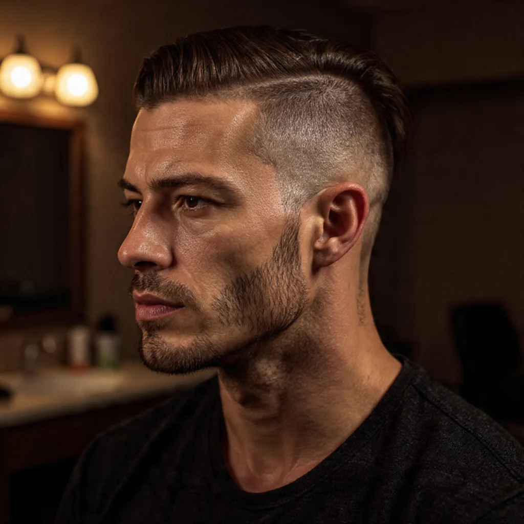 22 Best Faded Mullet Hairstyles for Men – Modern Cuts That Turn Heads 4 Skin Fade Mullet