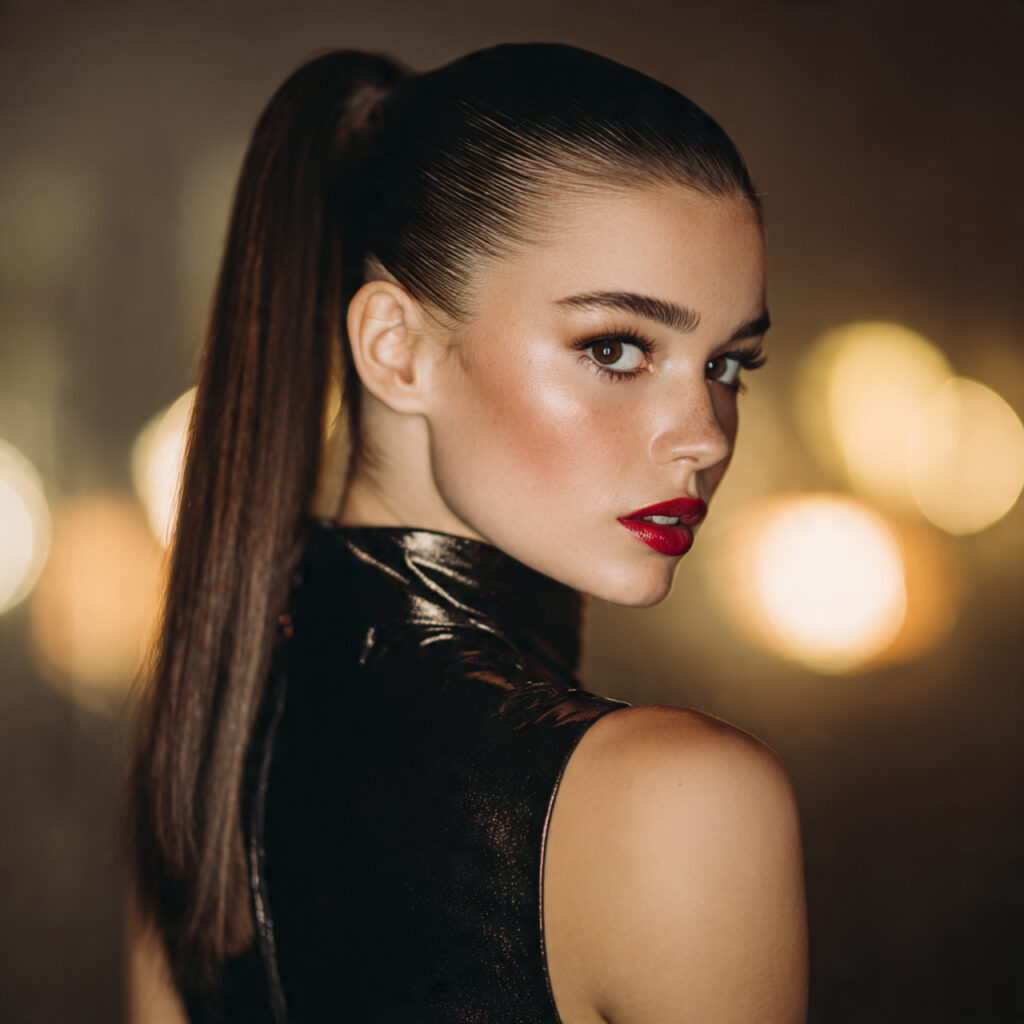 Sleek High Ponytail