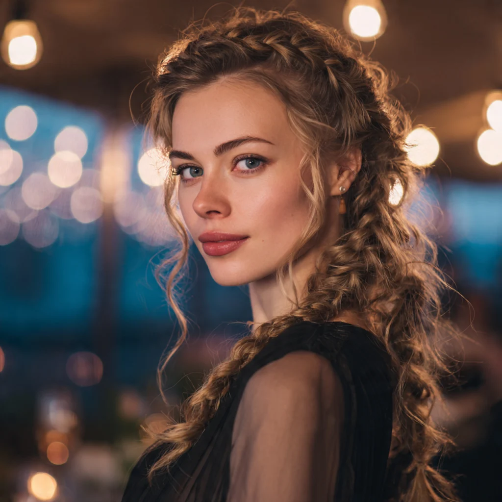 20 Stunning Baby Braids Ideas You’ll Want to Try Now 15 Soft Evening Look