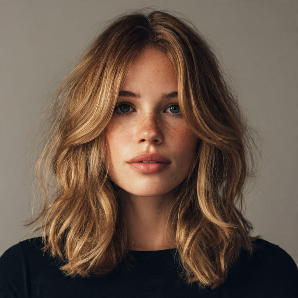 Soft Face-Framing Layers