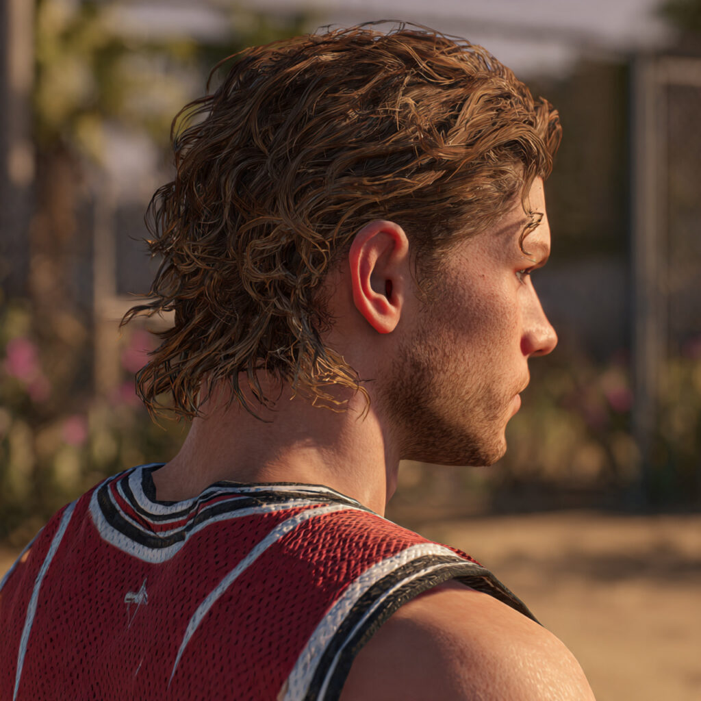 Sporty Subtle Mullet