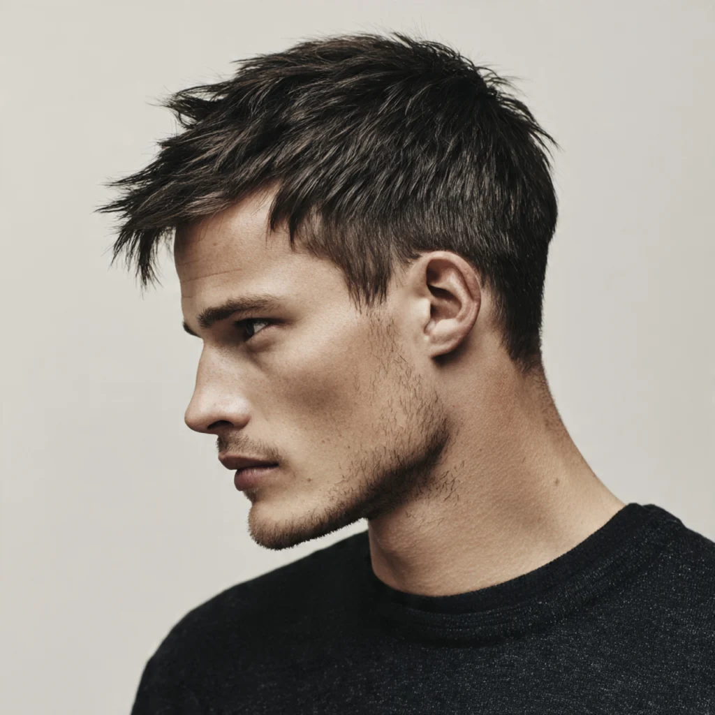 22 Best Wolf Cut Men – The Bold, Textured Hairstyle Every Guy Wants Now 7 Straight Hair Wolf Cut