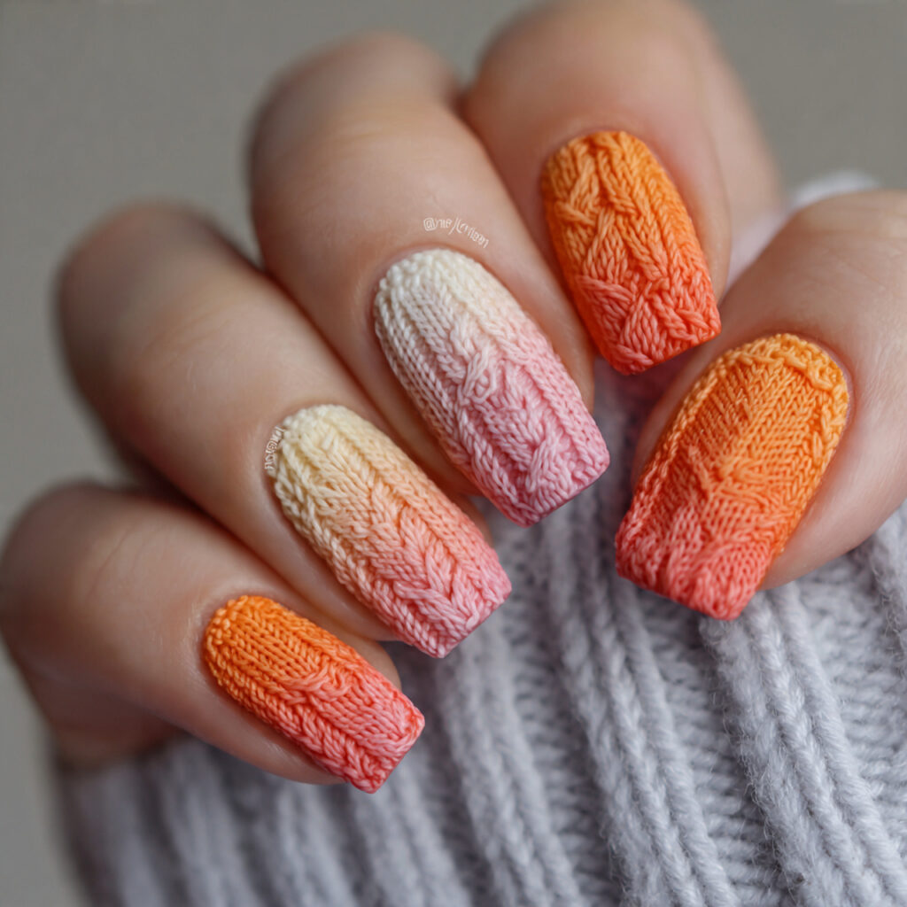 Sweater Texture Ombre