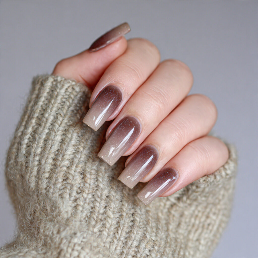 Taupe To Mocha Ombre