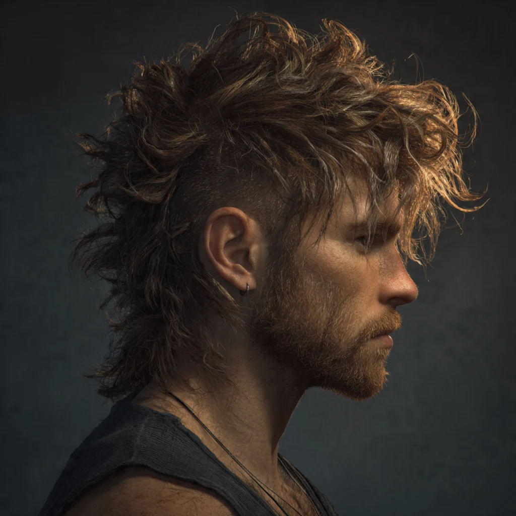 22 Best Faded Mullet Hairstyles for Men – Modern Cuts That Turn Heads 18 Textured Fade Mullet