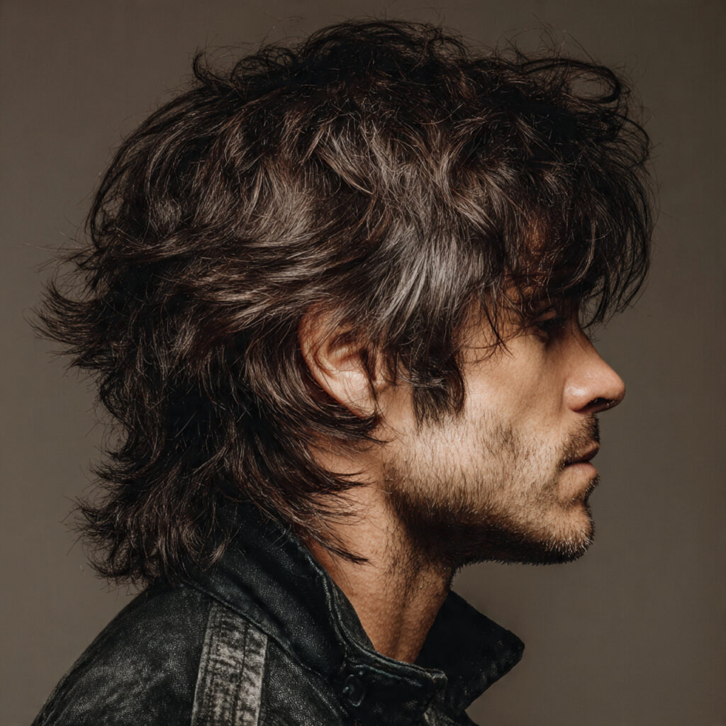 Textured Subtle Mullet