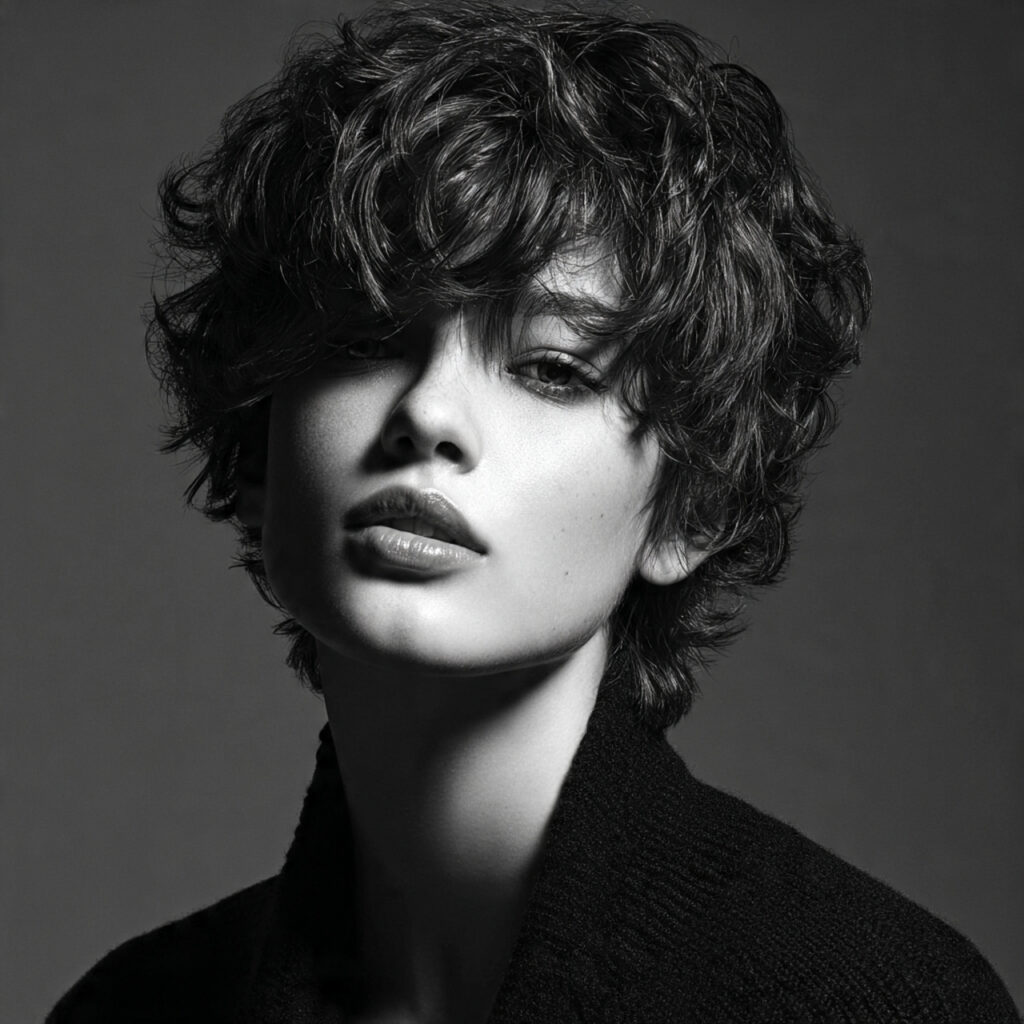 Thick Hair Finds Balance and Shape