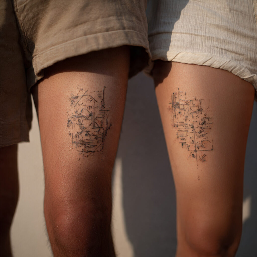 Thigh Tattoos