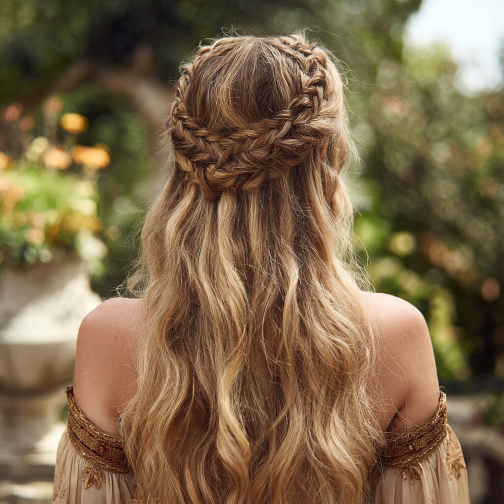 Twisted Crown Braid