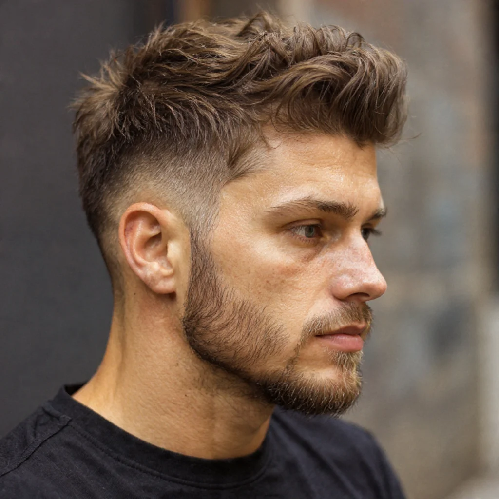 22 Best Wolf Cut Men – The Bold, Textured Hairstyle Every Guy Wants Now 19 Undercut Wolf Cut