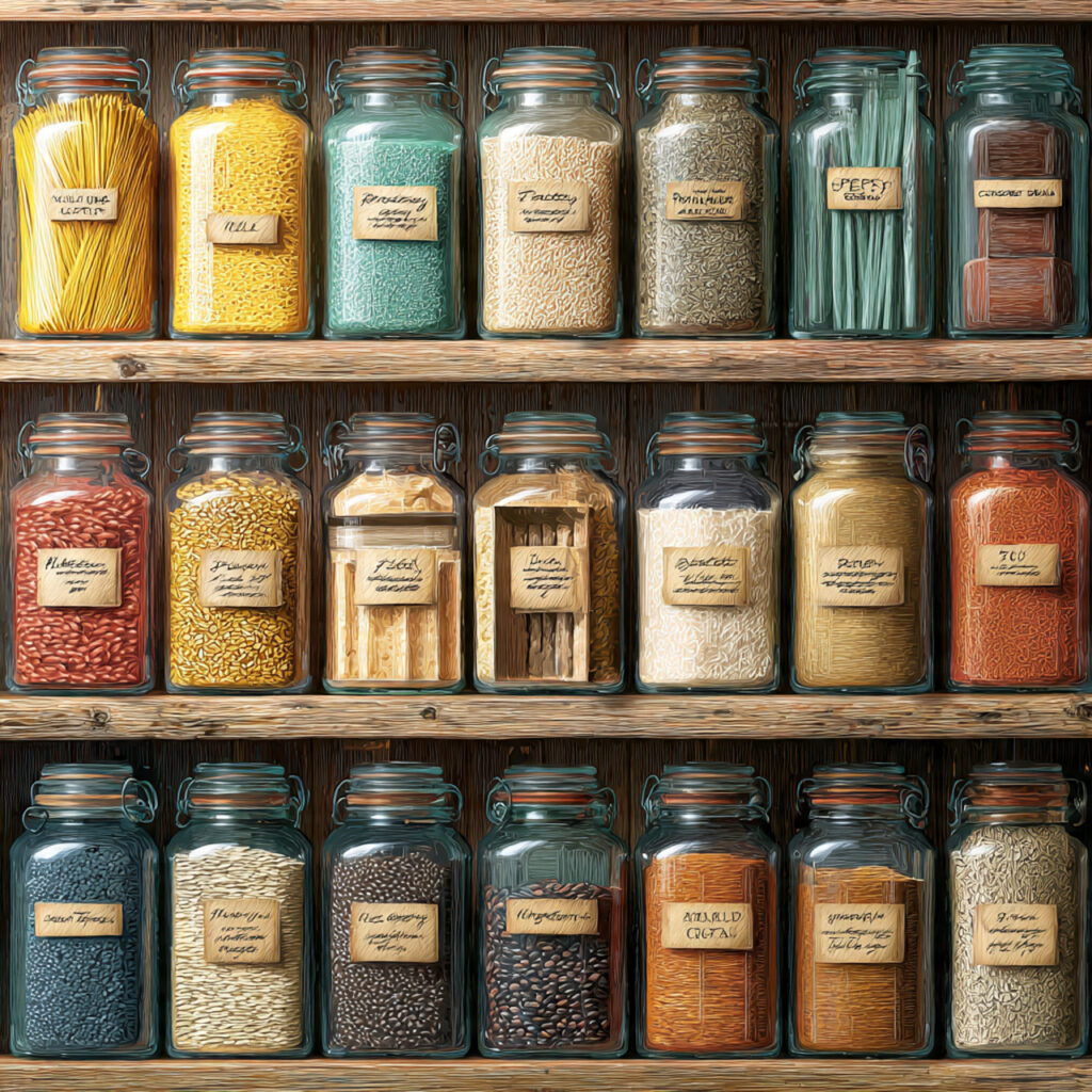 17 Amazing Kitchen Organization Ideas to Transform Your Space 8 Use Clear Containers