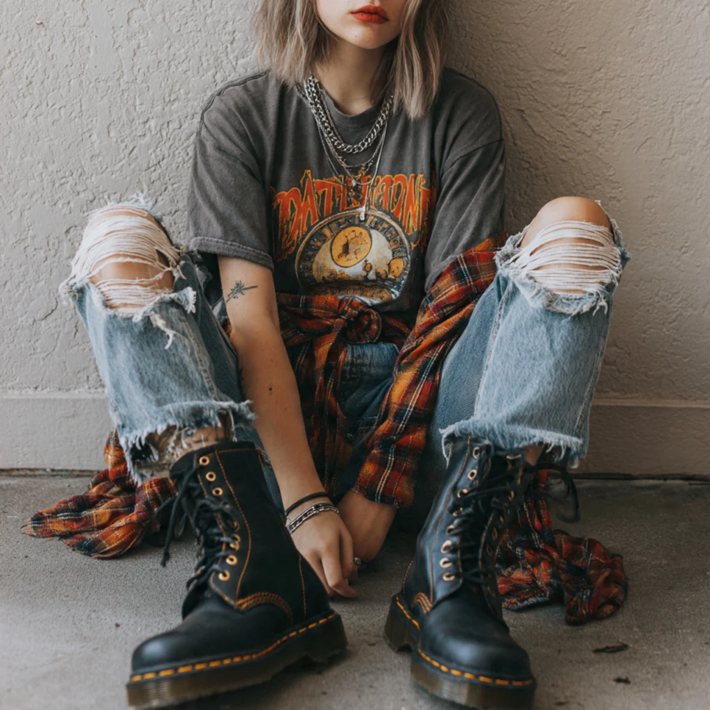 Vintage Band Tee Grunge