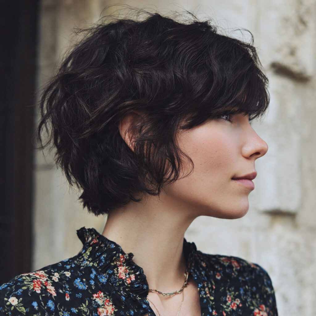 Wavy Long Pixie Bob