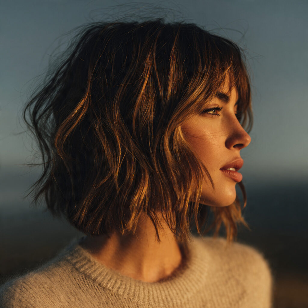 Wolf Cut for Wavy Hair