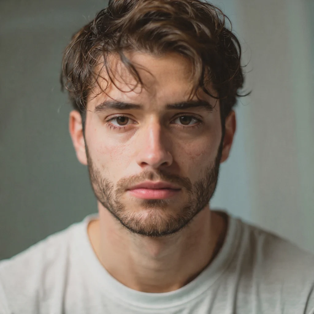 22 Best Wolf Cut Men – The Bold, Textured Hairstyle Every Guy Wants Now 15 Wolf Cut with Bangs