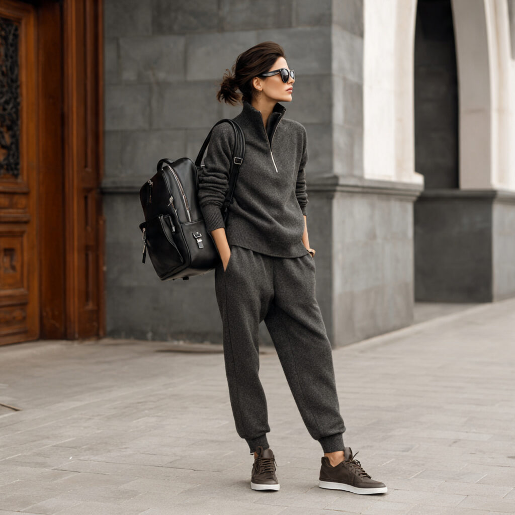 Elevated casual winter wear