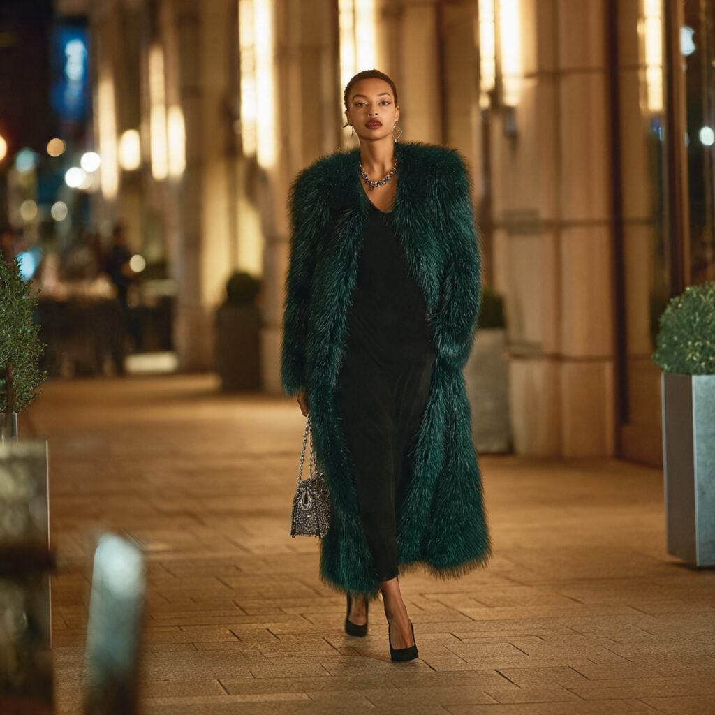 Faux fur styling ideas