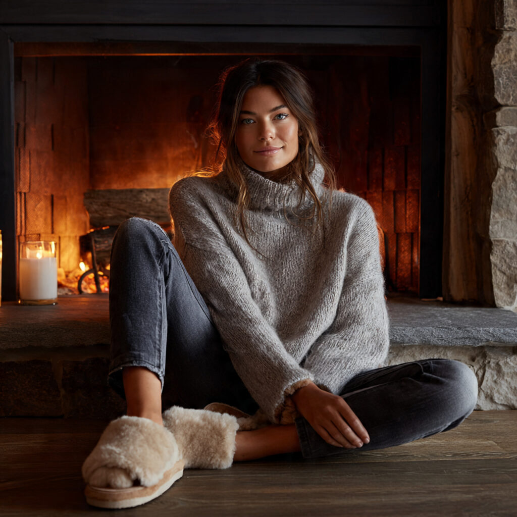 Cozy yet fashionable looks