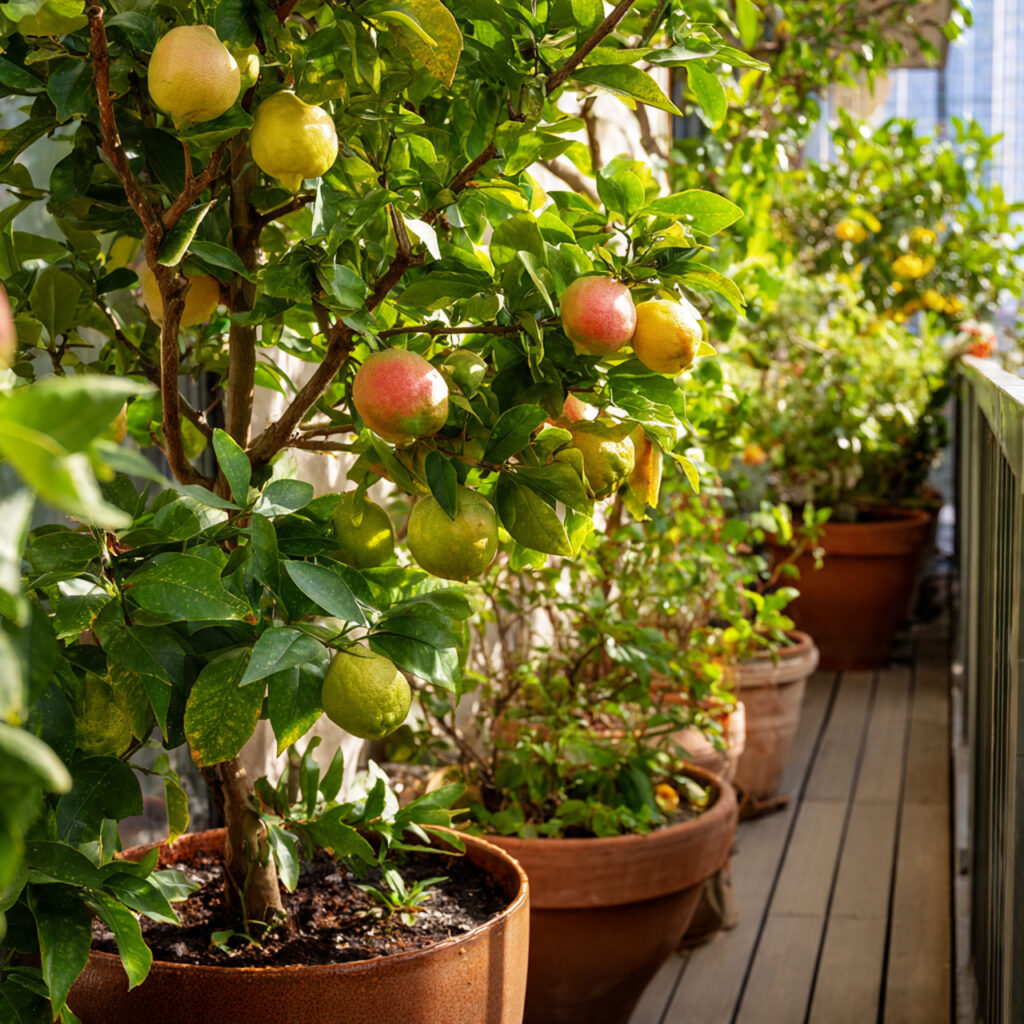 25 Creative Balcony Garden Ideas for Small Spaces 22 Balcony Orchards in Containers