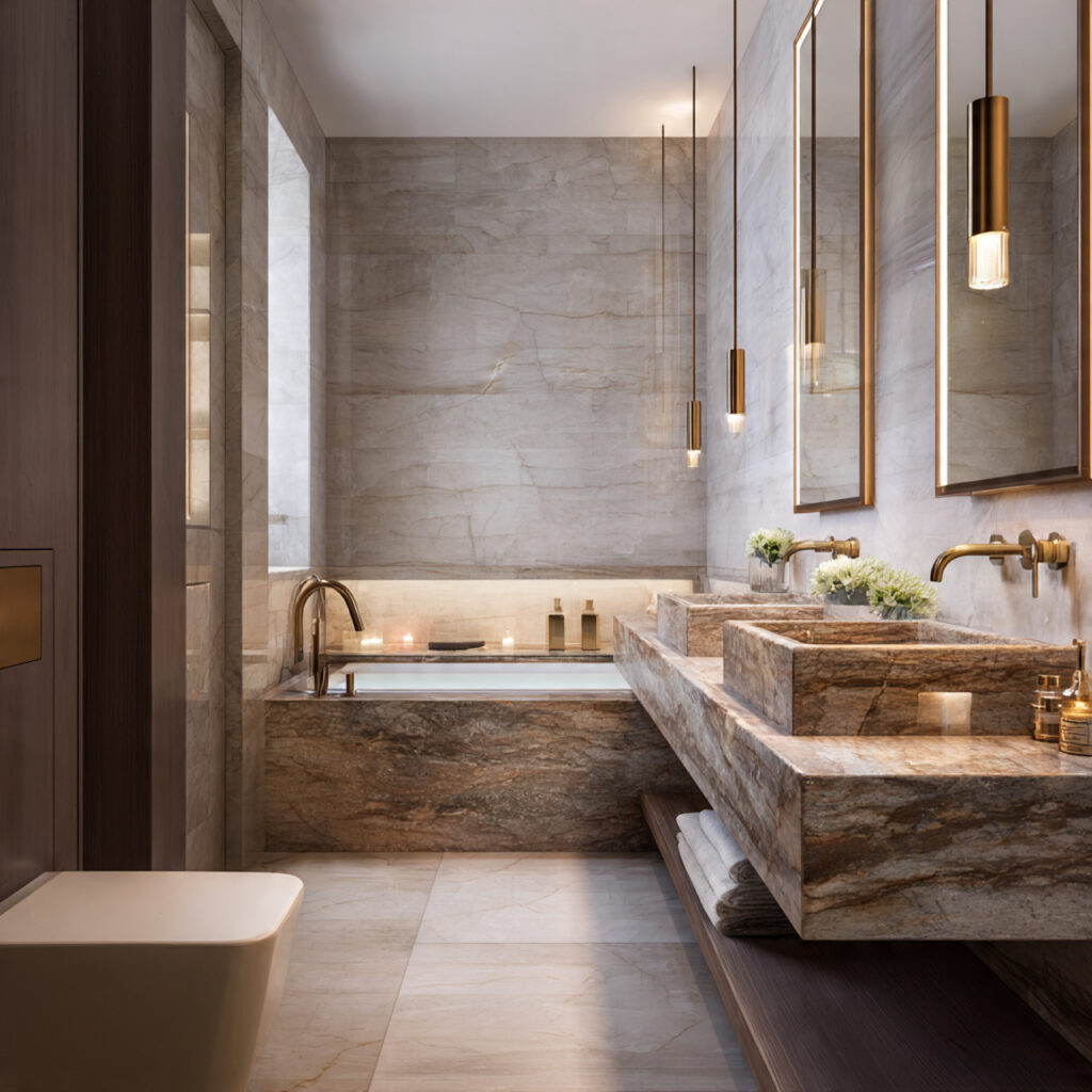 Bathroom design luxury