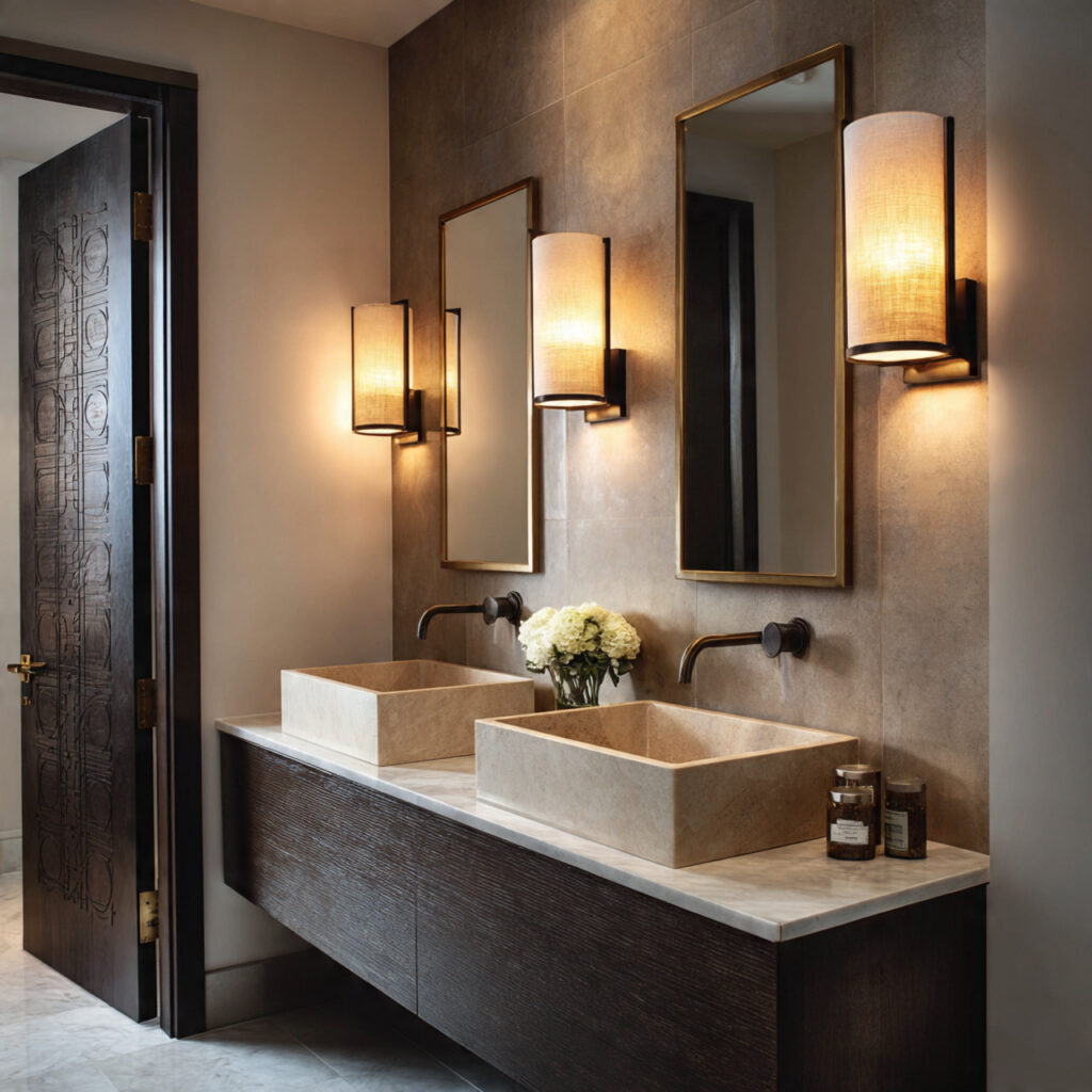 Bathroom light fixtures