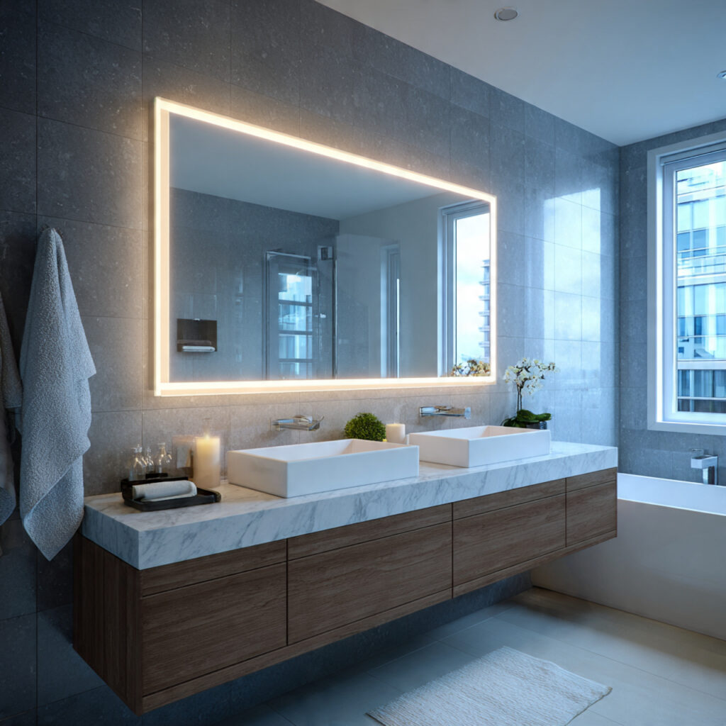 Bathroom mirror