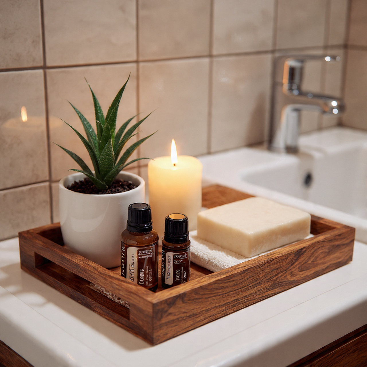 25 Best Bathroom Tray Decor Ideas to Instantly Transform Your Space 29 Bathroom Tray Decor