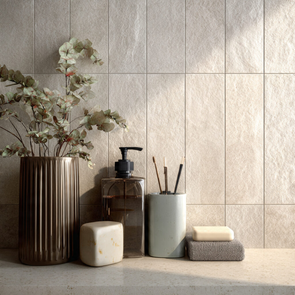 Bathroom wall tile design