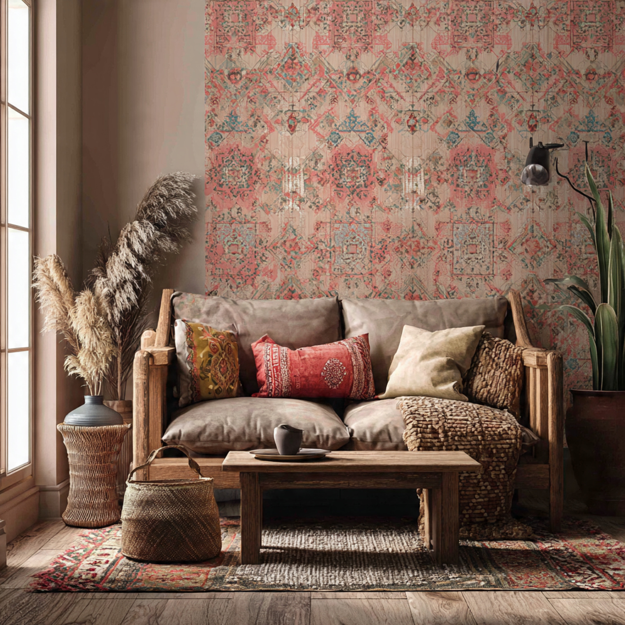 25 Best Boho Wallpaper Ideas to Transform Your Space 26 Boho Wallpaper