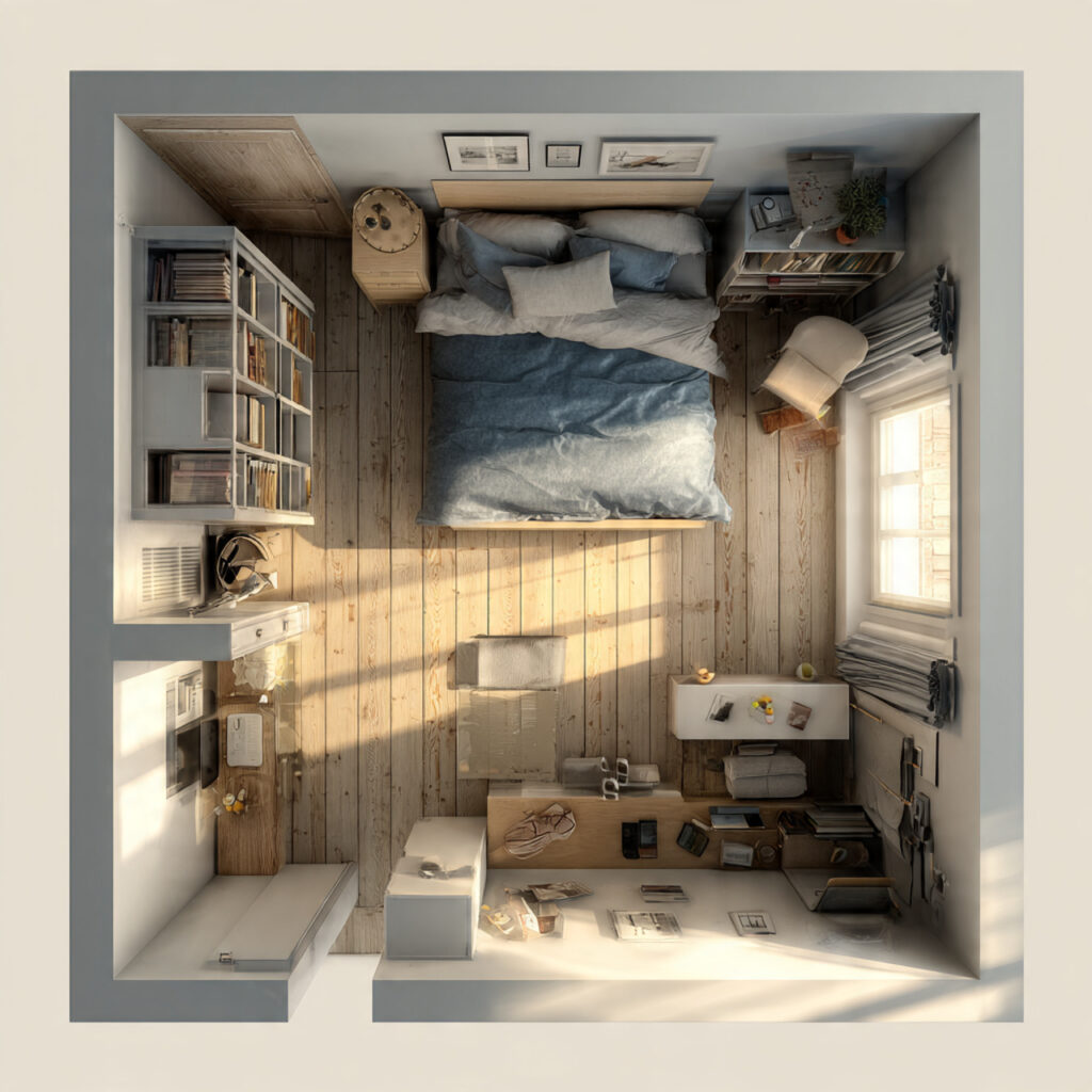 Prioritize Clear Walking Space