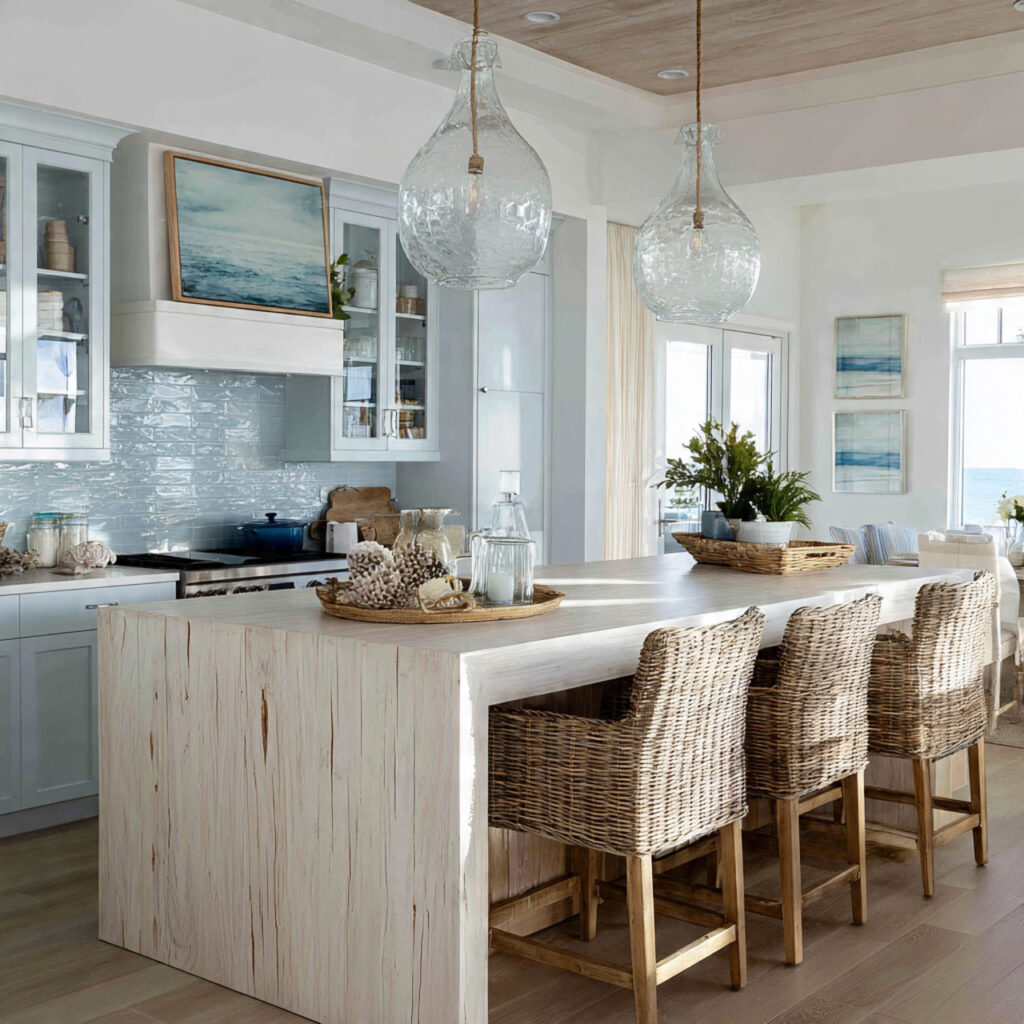 25 Stunning Kitchen Bar Design Ideas to Transform Your Space Fast 5 Coastal-Inspired Kitchen Bar