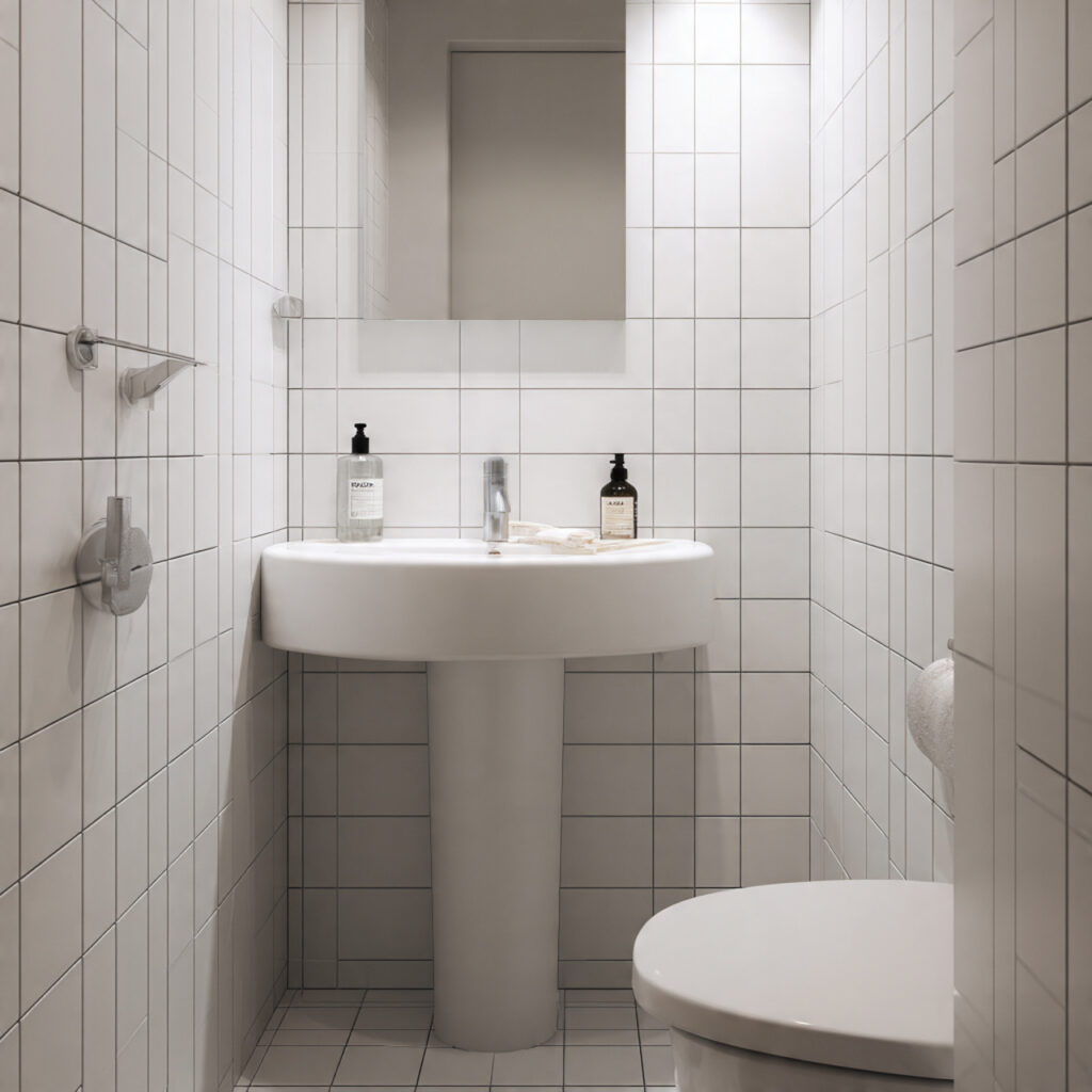 25 Stunning Powder Room Makeover Ideas to Transform Your Small Space 9 Compact Sink Designs