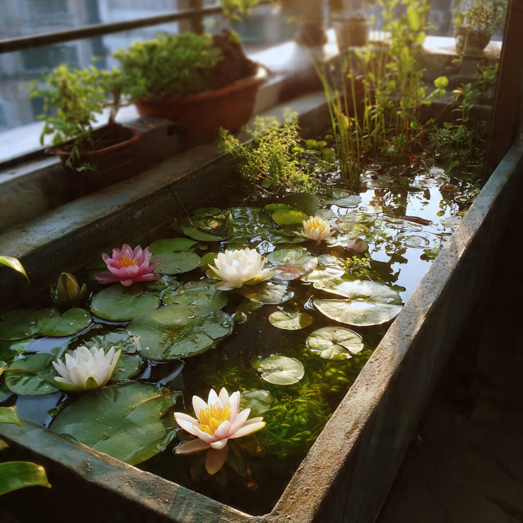 25 Creative Balcony Garden Ideas for Small Spaces 11 Container Water Gardens